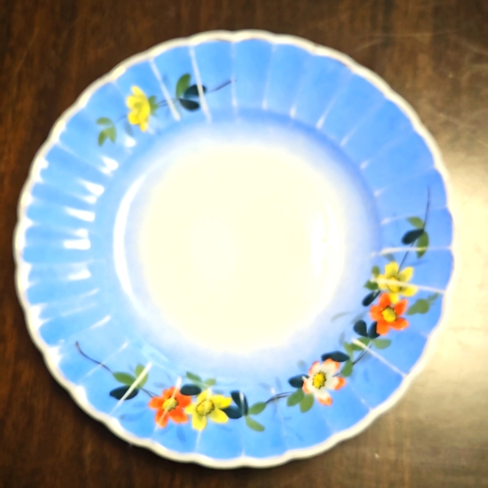 Antique Carl Tielsch & Co Altwasser German Plate circa 1875